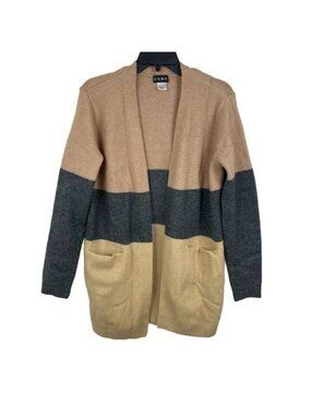 CENY Women Open Front Long Sleeve Cardigan Size M